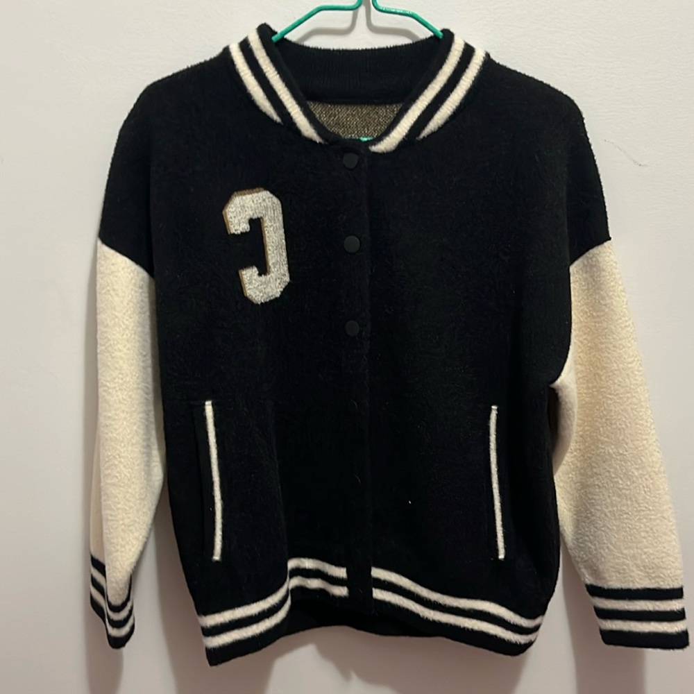Letter C Thick Winter Varsity Jacket